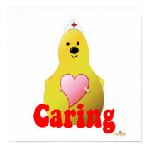 Care Pear Caring posters