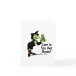 Care to say that again greeting cards