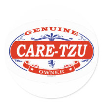 Care-Tzu stickers by GenuineDogOwner Care-Tzu stickers