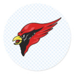 Careem Cardinal Round Sticker
