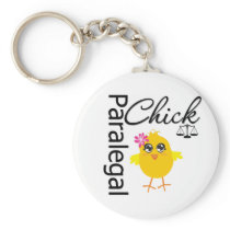 Career Chick Paralegal Key Chains