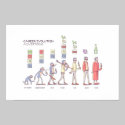 Career Evolution Poster posters