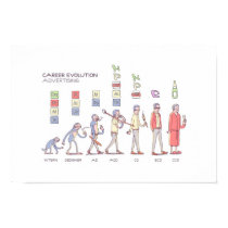 Career Evolution Poster posters