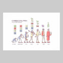 Career Evolution Poster - Large posters