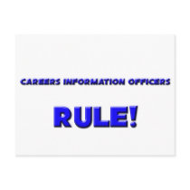 Careers Information Officers Rule! postcards