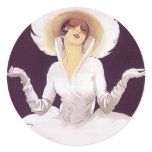 Carefree Round Sticker