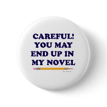 Careful Basic Style Pinback Buttons