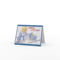 Careful, Little Guy! Card