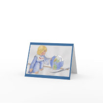 Careful, Little Guy! Card