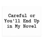 Careful or Novel Postcards