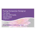 Caregiver Business Cards business cards