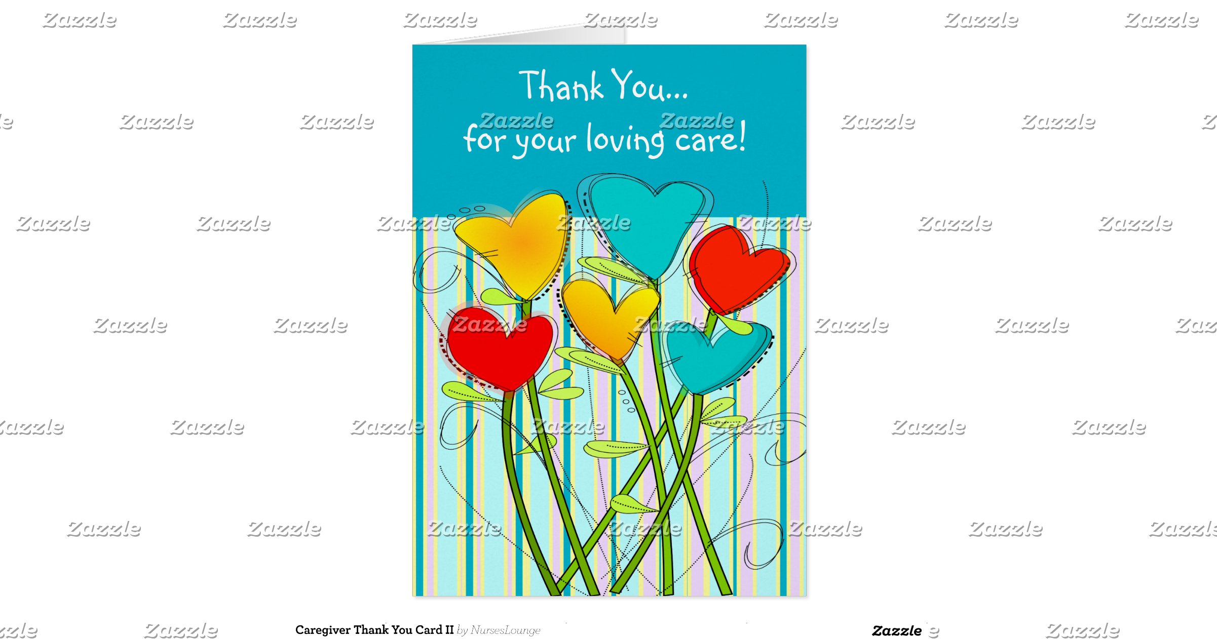 Caregiver Thank You Card II Zazzle