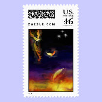 Careless Phoenix - Postage Stamp stamps