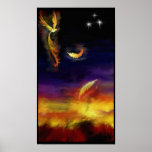 Careless Phoenix Print