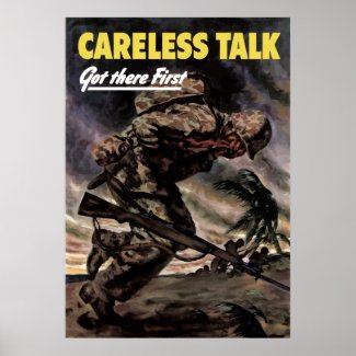 Careless Talk Got There First print