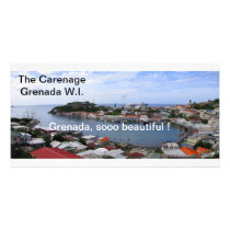 Carenage Grenada Customized Photo Card