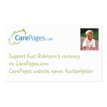 CarePages Custom Business-sized Cards Business Card Templates