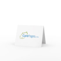 CarePages Logo Notecards - Customizable by CarePages CarePages Logo Notecards - Customizable