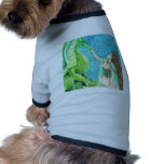 caressing the emerald dragon doggie tee