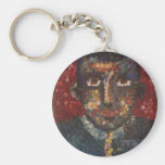 Carey -Abstract portrait Key Chains