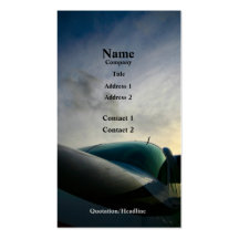 Cargo Airplane Business Card