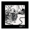 Cargo - Black Art Canvas Print by blackart Cargo - Black Art Canvas Print