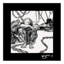 Cargo - Black Art Canvas Print by blackart Cargo - Black Art Canvas Print
