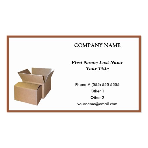 CARGO Business Card (front side)