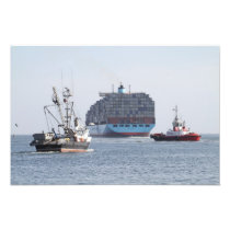 Cargo Ship Photo Art
