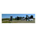 Carhenge, Nebraska Panoramic 2 posters by FagnanPhoto Carhenge, Nebraska Panoramic 2 posters