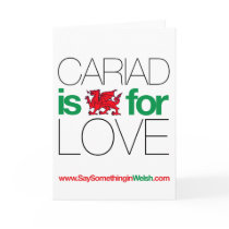 CARIAD GREETING CARDS