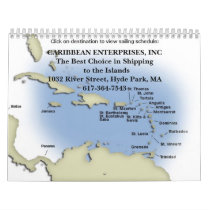 caribbean2-map, CARIBBEAN ENTERPRISES, INCThe B... Calendars