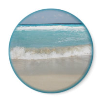 Caribbean Beach magnet magnets
