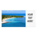 Caribbean Beach Photo Card