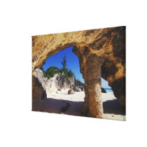Caribbean, Bermuda, Tucker's Town. Natural Canvas Print