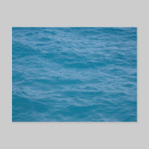 Caribbean Blue Water postcards
