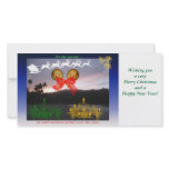 Caribbean Christmas Card Picture Card