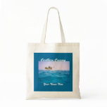 Caribbean Cruising budget Name Tote bags