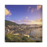 Caribbean, French West Indies, St. Martin. Refrigerator Magnet