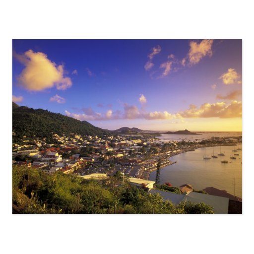 Caribbean, French West Indies, St. Martin. Post Card