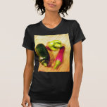 Caribbean Habaneros Serranos Chilies Peppers T Shirts