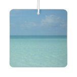 Caribbean Horizon Tropical Turquoise Blue Car Air Freshener