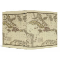 Caribbean Islands and West Indies Vinyl Binder