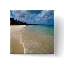 Caribbean, Leeward Islands, Antigua, Dickenson Pinback Button