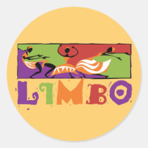 Caribbean Limbo Dance stickers