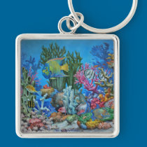 Caribbean Reef Keychain
