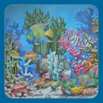 Caribbean Reef Stickers