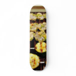 Caribbean Shrimp Marinaded In Orange Juice And Chi Skate Board Deck