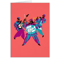 Caribbean Sounds Blue cards by rockatfirstsite Caribbean Sounds Blue cards