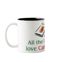 Caribbean Stud Poker Lover's two tone mug